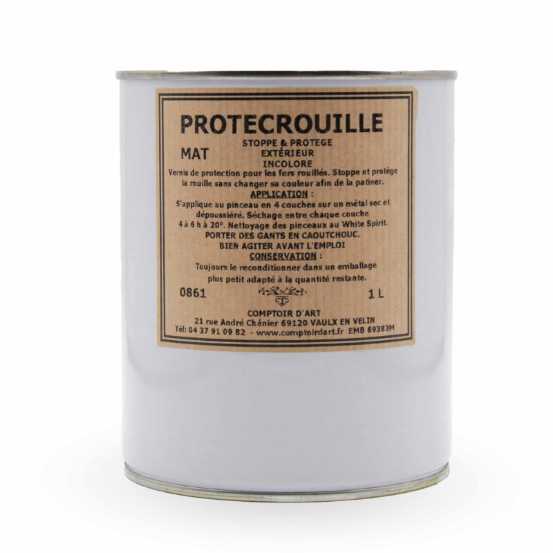 VERNIS PROTEC ROUILLE - 0861