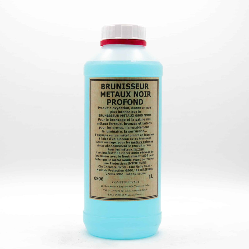 BRUNISSEUR MÉTAUX NOIR "PROFOND" - 0806
