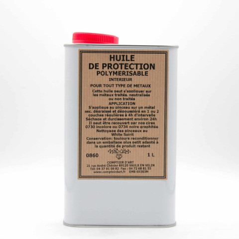 HUILE DE PROTECTION POUR MÉTAUX POLYMÉRISABLE - 0860