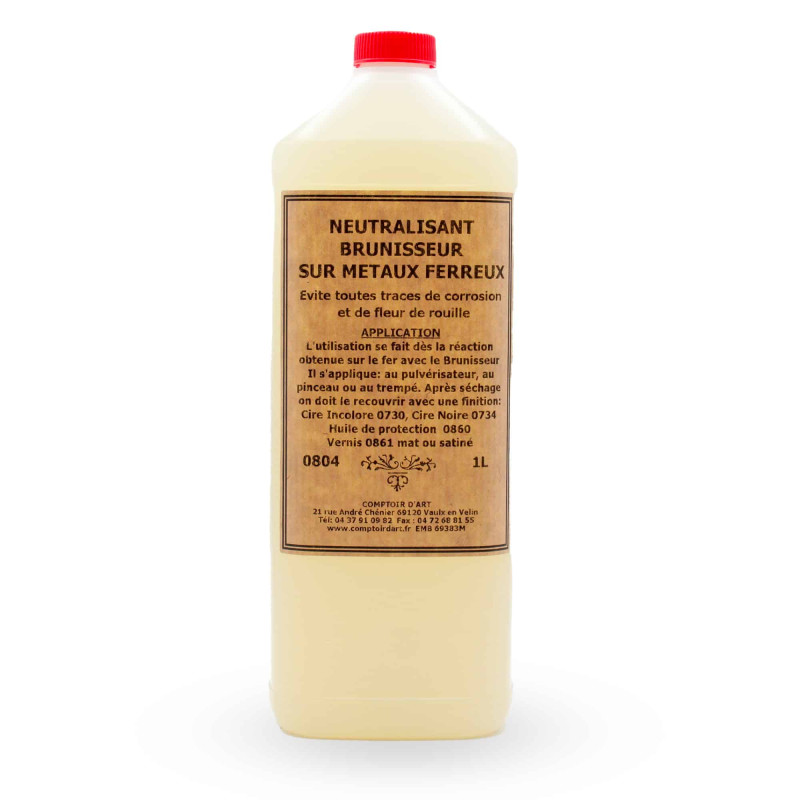 NEUTRALISANT POUR BRUNISSEUR MÉTAUX FERREUX - 0804