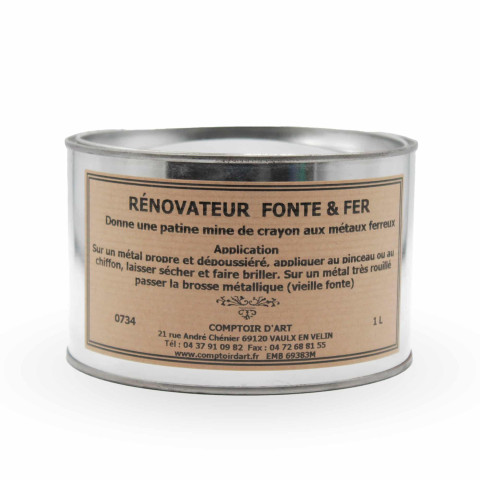 RÉNOVATEUR FONTE ET FER NOIRE GRAPHITÉE - 0734