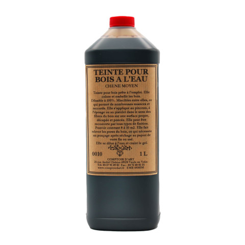 TEINTE POUR BOIS A L'EAU (sans odeur) - 0010