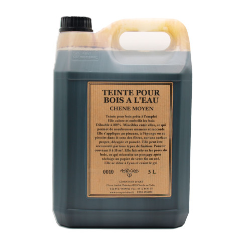 TEINTE POUR BOIS A L'EAU (sans odeur) - 0010