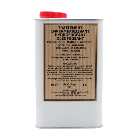 TRAITEMENT  SOLVANT POUR PIERRE DURE - 0527