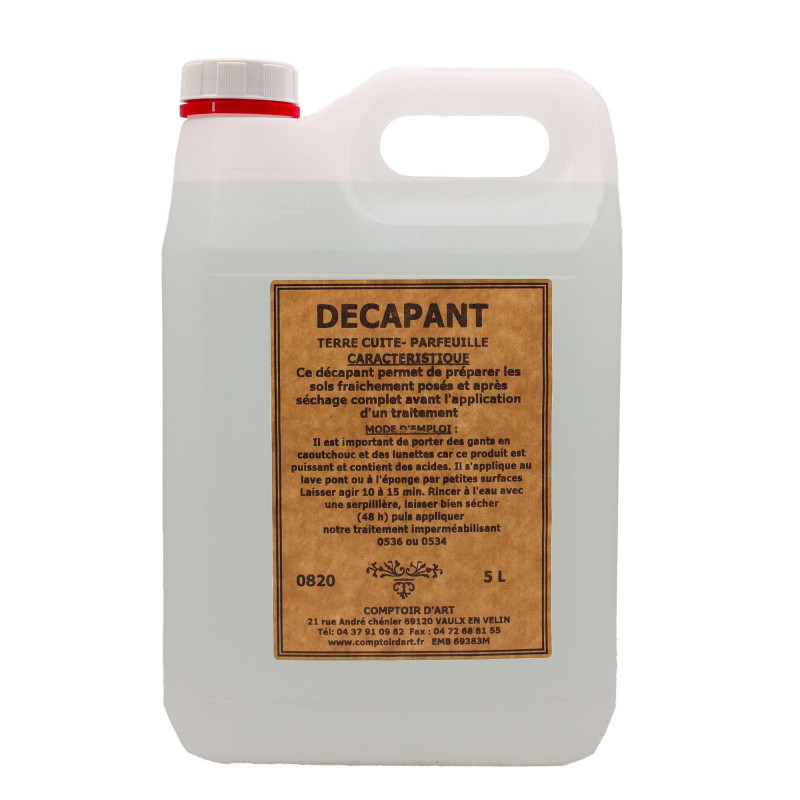 DECAPANT CIMENT POUR TERRES CUITES - 0820