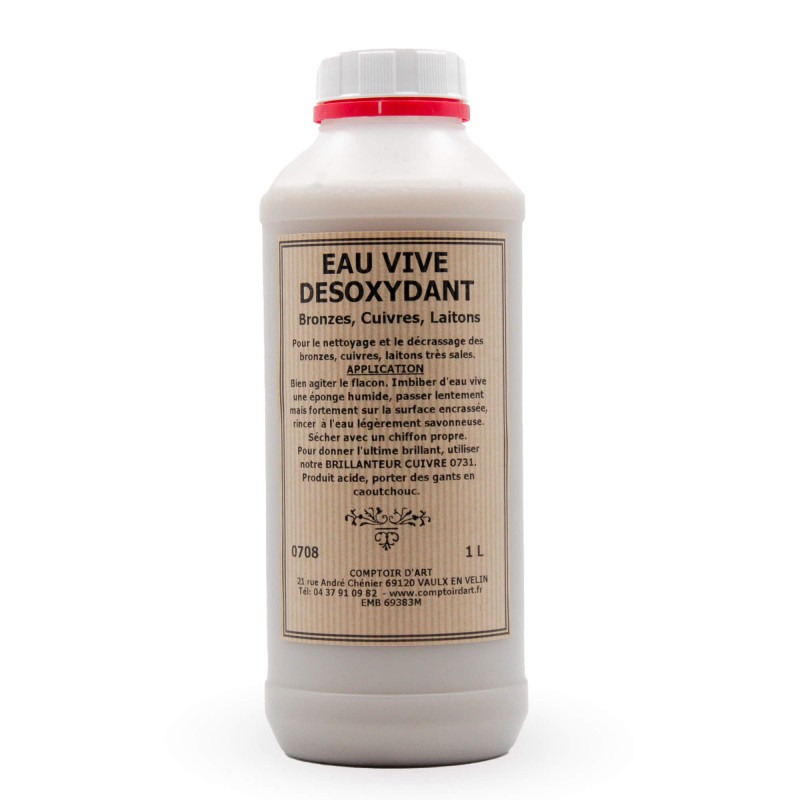 DESOXYDANT EAU VIVE POUR METAUX CUIVREUX - 0708