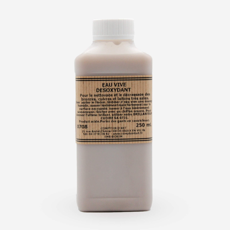 DESOXYDANT EAU VIVE POUR METAUX CUIVREUX - 0708