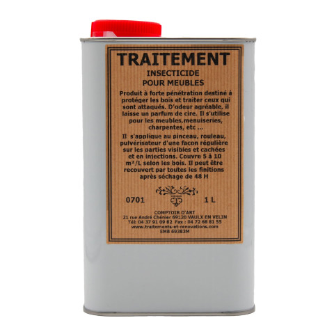TRAITEMENT INSECTICIDE POUR MEUBLES - 0701