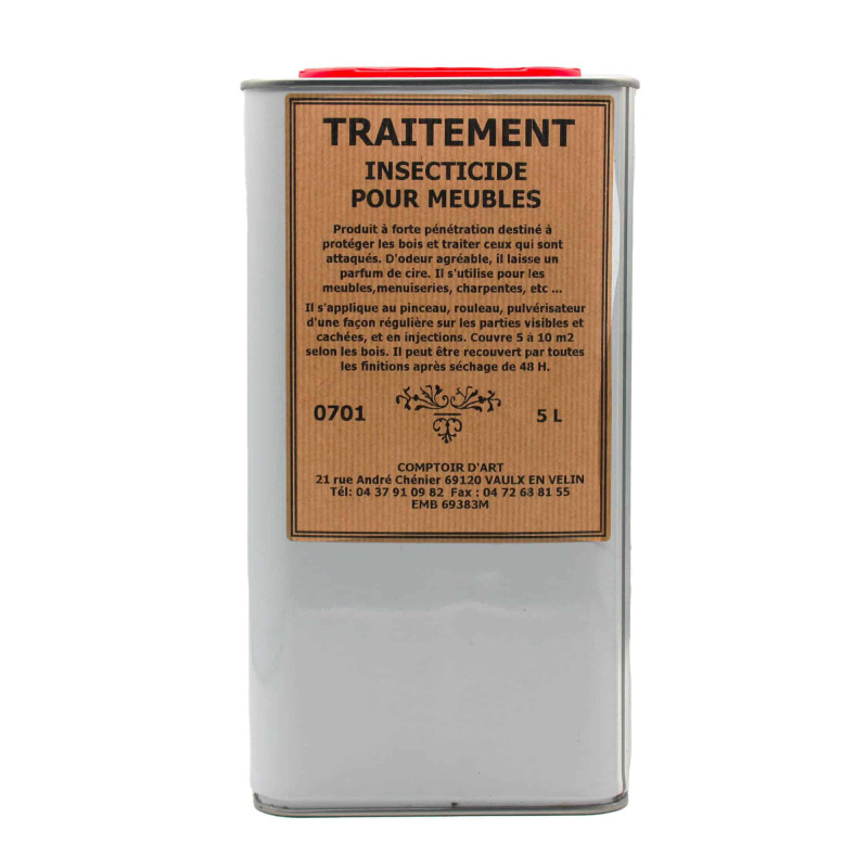 TRAITEMENT INSECTICIDE POUR MEUBLES - 0701