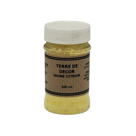 TERRE DE DÉCOR - JAUNE CITRON