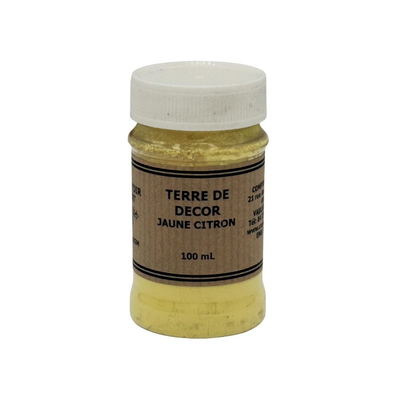 TERRE DE DÉCOR - JAUNE CITRON