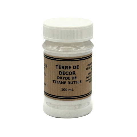 TERRE DE DÉCOR - OXYDE DE TITANE RUTILE