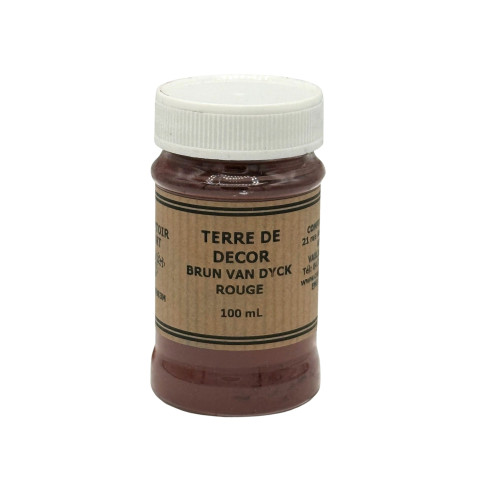 TERRE DE DÉCOR - BRUN VAN DYCK ROUGE