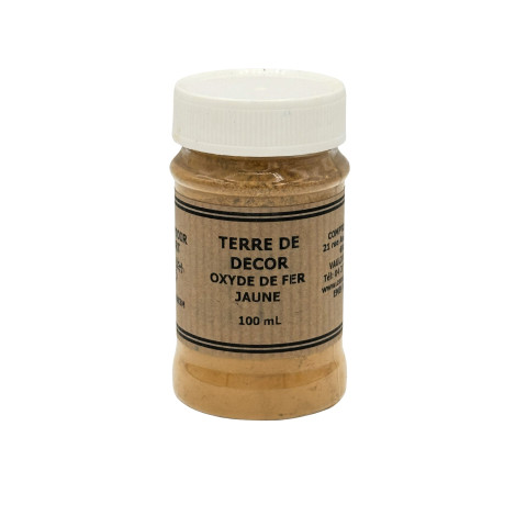 TERRE DE DÉCOR - OXYDE DE FER JAUNE