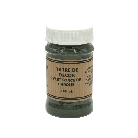 TERRE DE DÉCOR - VERT FONCE DE CHROME