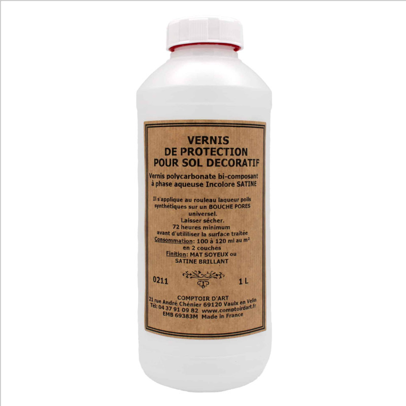 VERNIS BETON AQUEUX MONO COMPOSANT - 0211