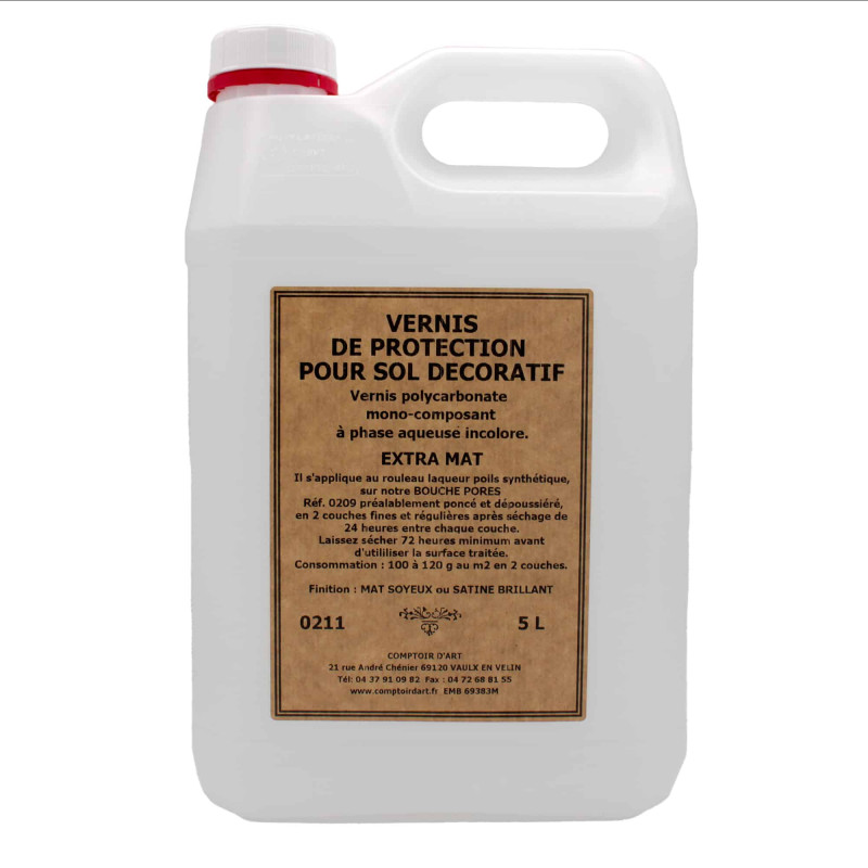 VERNIS BETON AQUEUX MONO COMPOSANT - 0211
