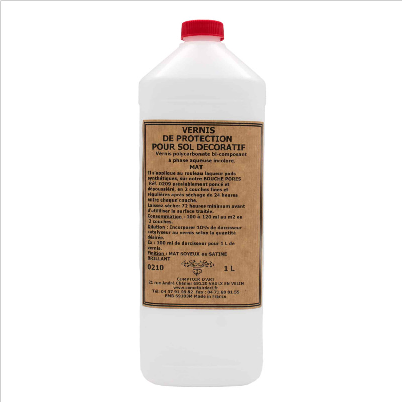 VERNIS MONO-COMPOSANT POUR SOL BETON - 0210
