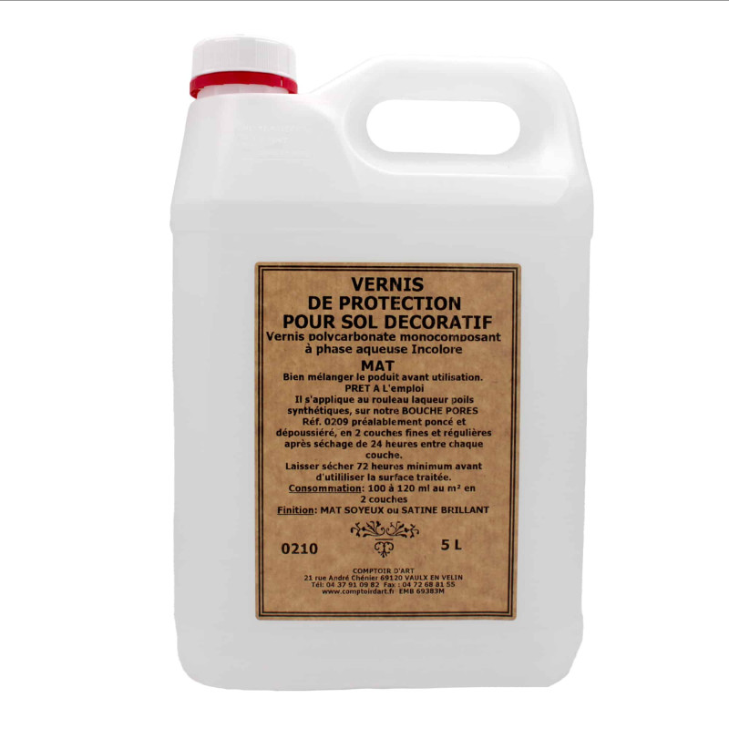 VERNIS MONO-COMPOSANT POUR SOL BETON - 0210