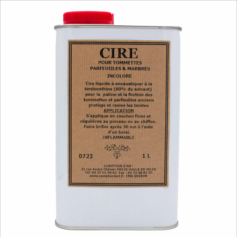 CIRE LIQUIDE POUR TOMETTES ET PAREFEUILLES - 0723