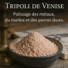 Tripoli de Venise – Poudre de polissage fine pour bois et métaux | Comptoir d’Art