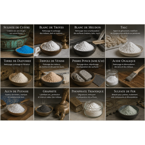 Phosphate Trisodique – Dégraissant puissant pour bois et métal | Comptoir d’Art