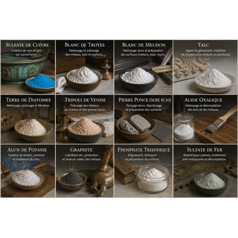 Phosphate Trisodique – Dégraissant puissant pour bois et métal | Comptoir d’Art