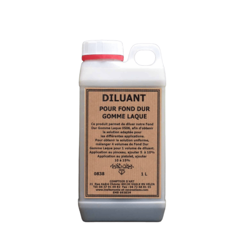 Diluant pour Fond Dur Gomme Laque 0506 & 0561.