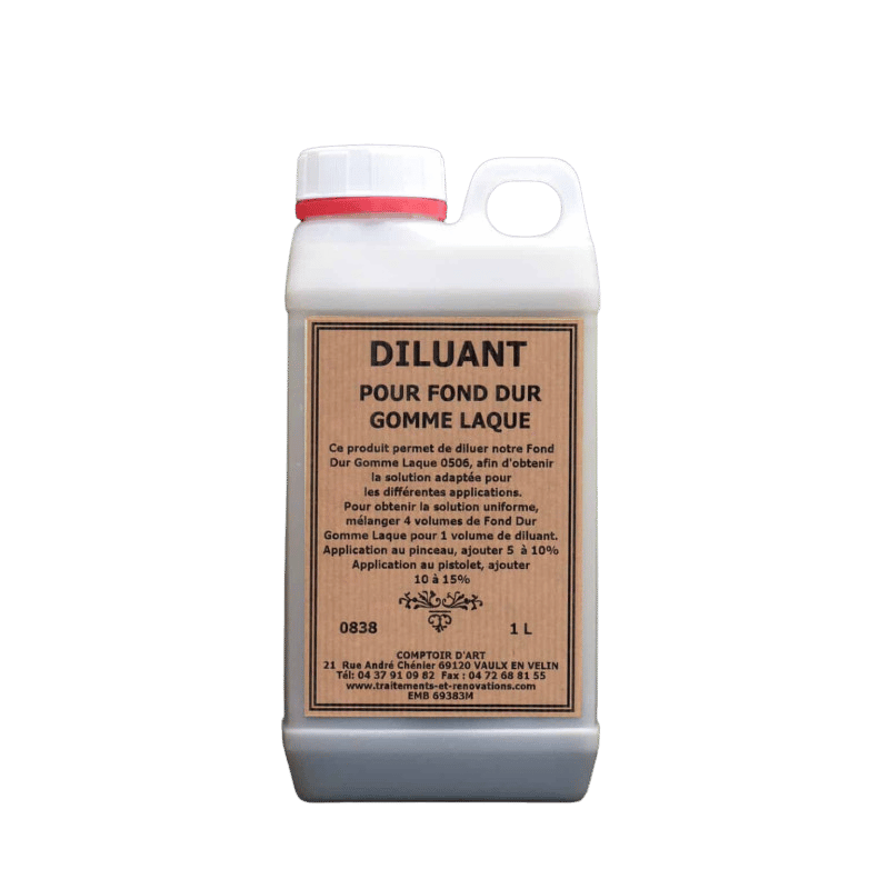 Diluant pour Fond Dur Gomme Laque 0506 & 0561.