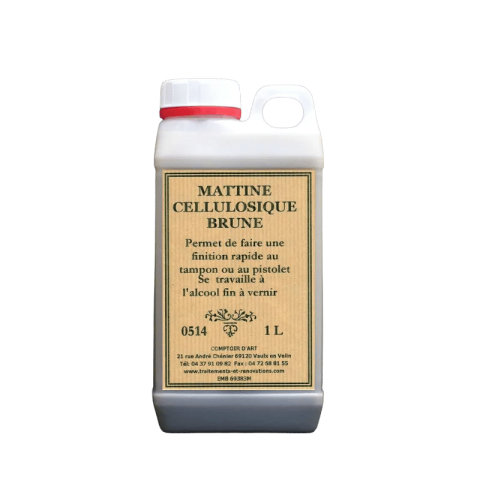 Mattine Brune Cellulosique.