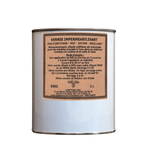Vernis Impermeabilisant Polyurethane Bicouche Monocomposant.