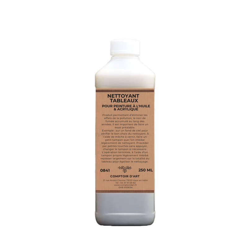 Nettoyant Tableaux pour Peinture a L'huile ou Acrylique 0841 | Comptoir d'Art