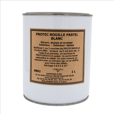 Vernis Protec Rouille Pastel