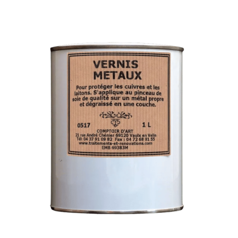 Vernis pour Laiton & Cuivre