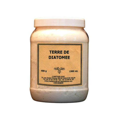 Terre de Diatomée – Solution naturelle contre parasites et humidité | Comptoir d’Art