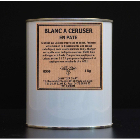 BLANC A CERUSER EN PATE - 0509