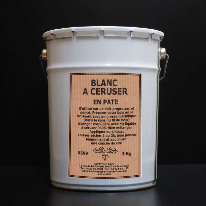 BLANC A CERUSER EN PATE - 0509
