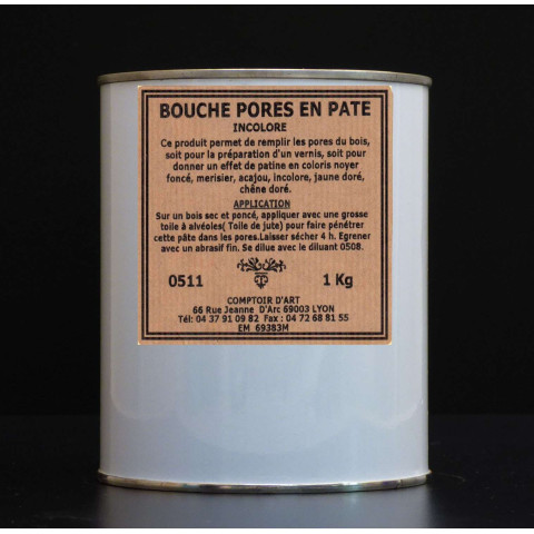 BOUCHE-PORES EN PATE - 0511
