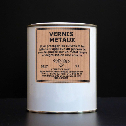 VERNIS SOLVANT  LAITON & CUIVRE - 0517