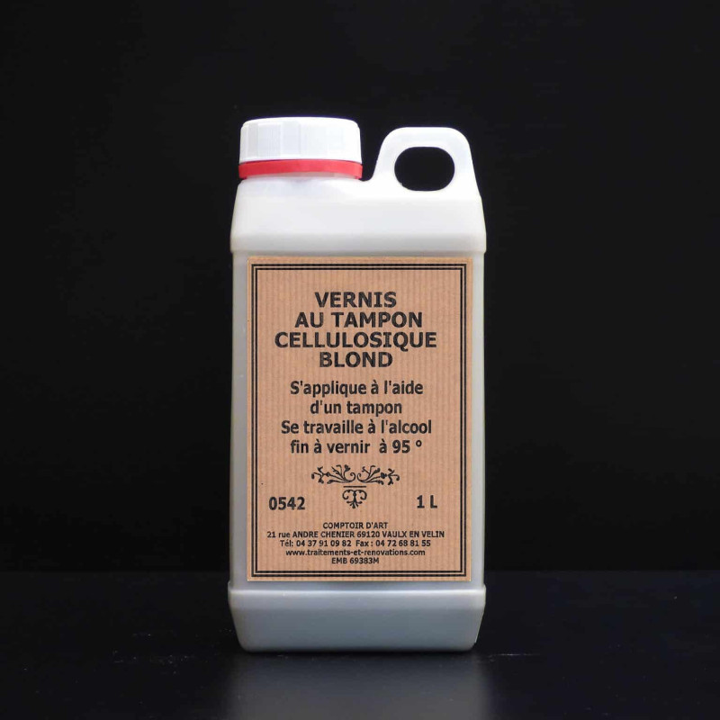 VERNIS TAMPON BLOND CELLULOSIQUE - 0542