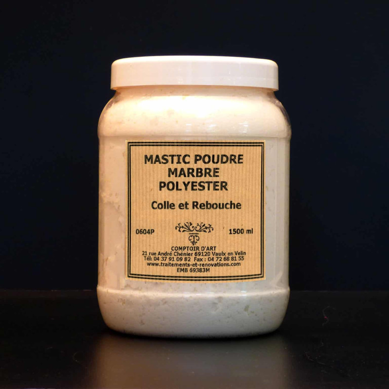 POUDRE MASTIC POUR MARBRES & PIERRES - 0604P