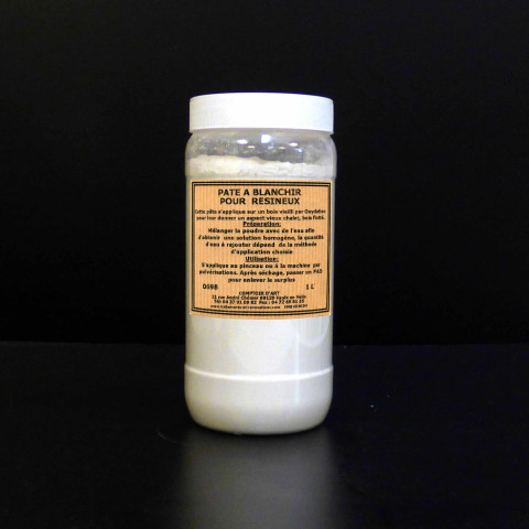 PÂTE A BLANCHIR POUR TOUS BOIS OXYDES OU NON - 0698