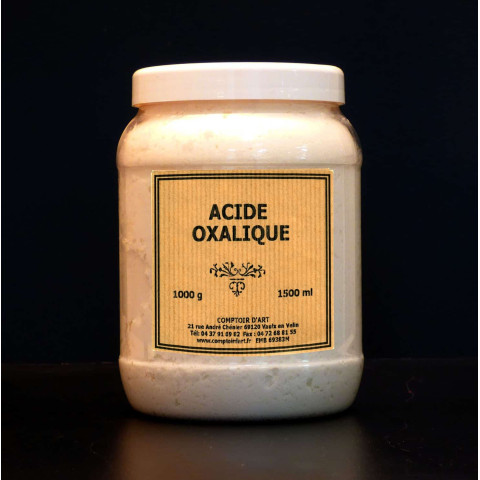 ACIDE OXALIQUE EN POUDRE  "sel d'oseille"