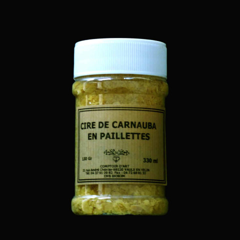 CIRE DE CARNAUBA BLOND EN PAILLETTES