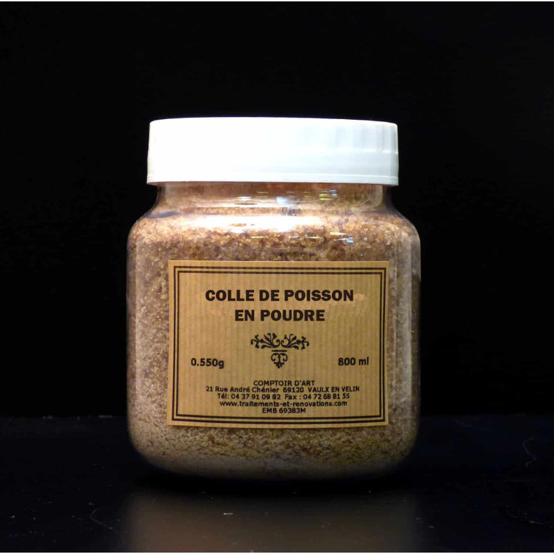 COLLE DE POISSON EN POUDRE