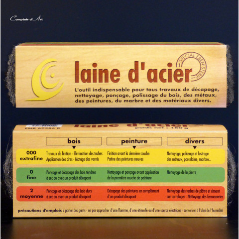 LAINE D'ACIER ECHEVEAU