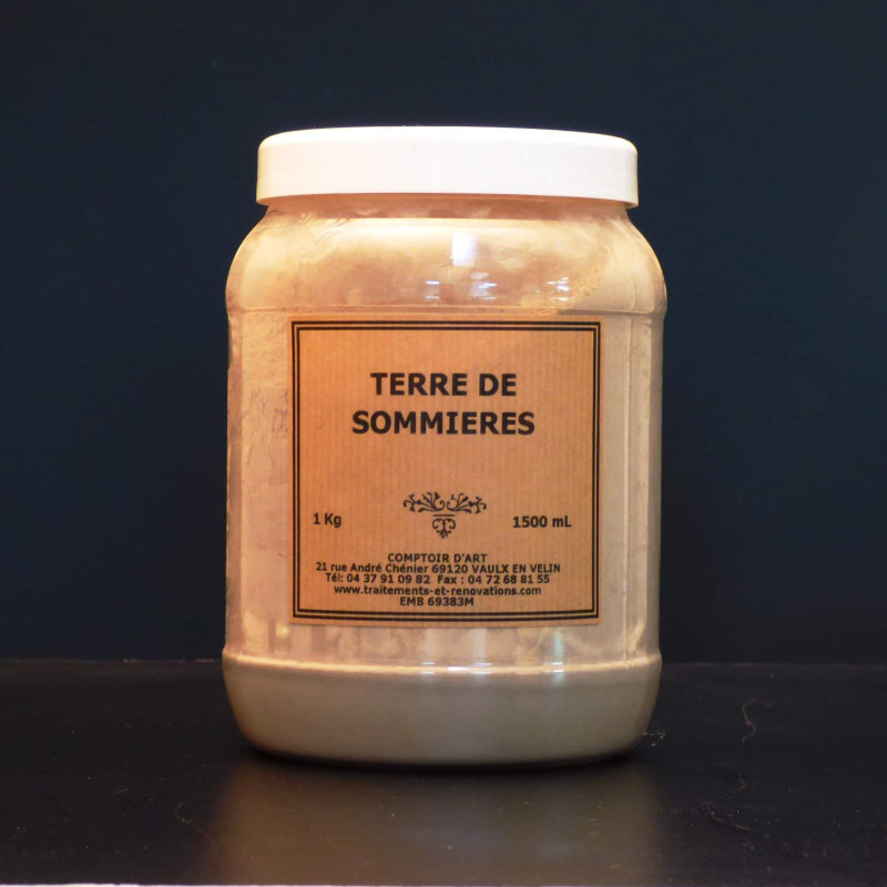 TERRE DE SOMMIERES  "absorbe les tâches de gras"