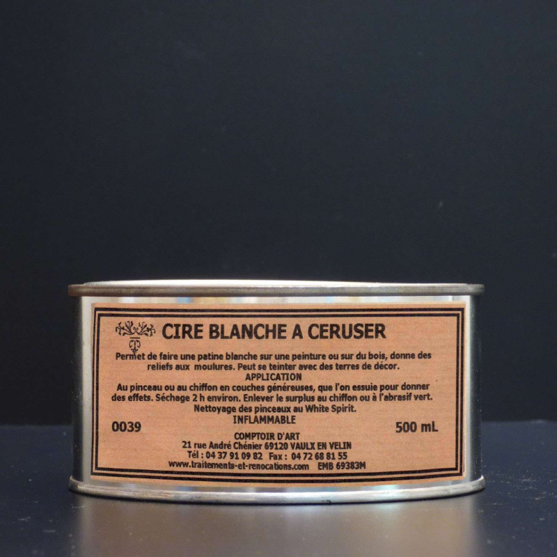CIRE BLANCHE A CERUSER - 0039