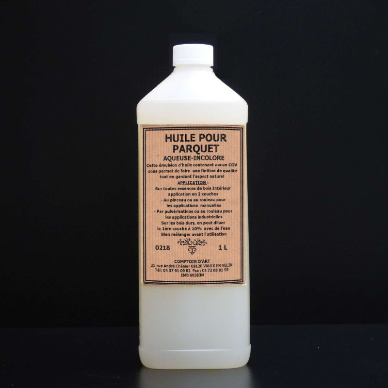 HUILE DE PROTECTION AQUEUSE - INCOLORE - 0218