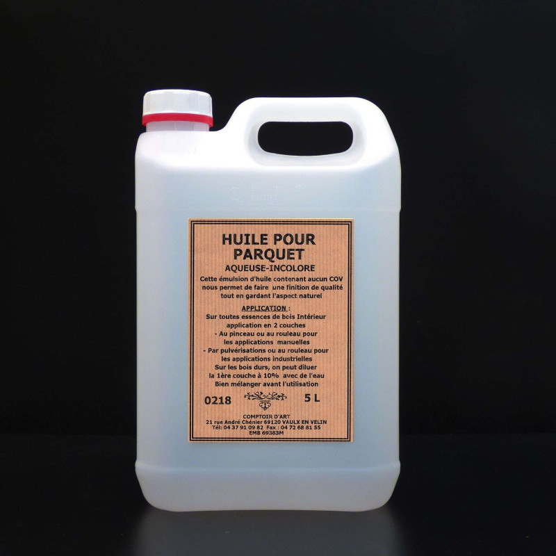 HUILE DE PROTECTION AQUEUSE - INCOLORE - 0218